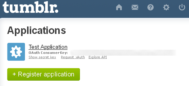 Signup/Login With Tumblr - API integration